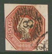 1847 10d Brown SG 57 A Fine Used example with 3 Large Margins, 4th just touching. A difficult stamp. Cat £1,500