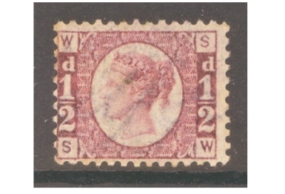 1870 ½d Rose Red SG 48 Plate 4  A Fresh U/M example