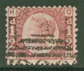 1870 ½d Rose Plate 8