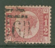 1870 ½d Rose Plate 5