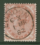 1880 1½d Venetian Red SG 167.A superb Used example