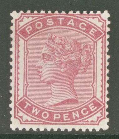 1880 2d Deep Rose SG 168a An extra Fresh Lightly M/M example. Cat £375