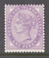 1881 1d Bluish Lilac  SG 172a  A Superb Fresh U/M example with RPS Cert