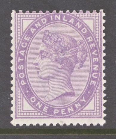 1881 1d Bluish Lilac  SG 172a  A Superb Fresh U/M example with RPS Cert