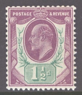 1911 1½d Dull Purple + Green  SG 288  A Superb Fresh U/M example