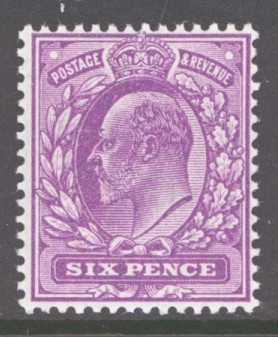 1911 6d Royal Purple SG 295  A Superb Fresh U/M example