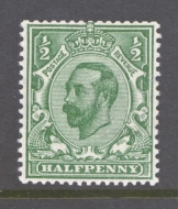 1911 ½d Bluish Green Die B SG 326 A Superb Fresh U/M example with RPS Cert 