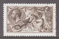 1913 2/6 Deep Sepia Brown SG 399 A Superb Used Well Centred example with Extra Deep Colour