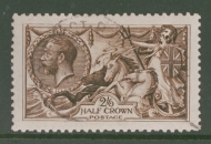 1913 2/6 Sepia Brown SG 400 A Superb Used Well Centred example