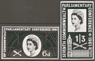 1961 Parliament Enlarged Photographic Bromide Plate Proof by the Post Office for the news media. Rarely seen and Scarce