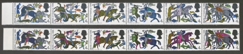 1966 4d Hastings variety Missing Magenta on all 6 stamps Cat £300