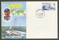 1967 Chichester on unaddressed Connoisseur FDC with Chichester FDI