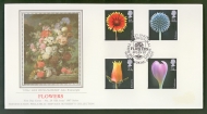 1987 Flowers on PPS Silk cover Woking FDI