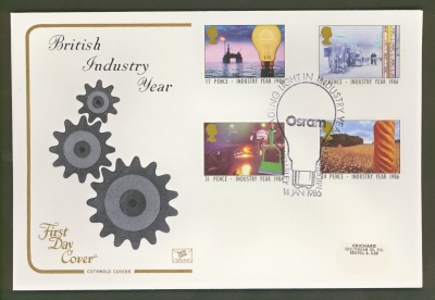 1986 Industry on Cotswold cover with Osram FDI