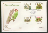 1986 Nature Europa on Cotswold cover with RSPB Sandy Beds FDI