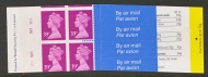1991 39p Litho Booklet pane of 4 SG X1022 A miscut Booklet GM 1