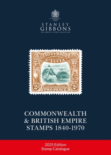 2025 Commonwealth Stamp Catalogue - SAVE £15 - Just £79.95