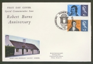 1966 Burns phos on Connoisseur cover with Dumfries FDI with printed address