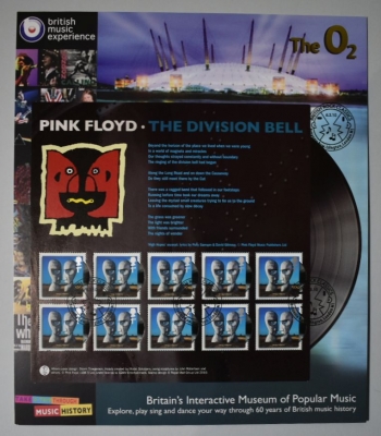 2010 Pink Floyd MS on Buckingham FDC