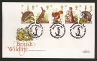 1977 Wildlife on Post Office cover Port Lympne FDI