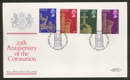 1978 Coronation on Post Office cover London SW1 FDI