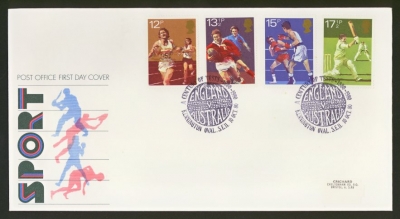 1980 Sport on Post Office cover Oval FDI