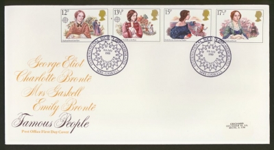 1980 Famous Women (Europa) on Post Office cover International Society FDI