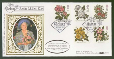 1991 Roses on Benham cover The Gardener Chelsea FDI