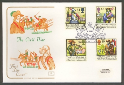 1992 Civil War on Cotswold cover Army Museum Chelsea FDI