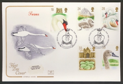 1993 Swans on Cotswold cover Egham FDI