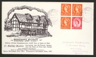 1963 30th Sept ½d + 2½d Booklet Pane Last Day of Issue