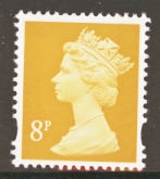 SG Y1674 8p Yellow 2 Bands