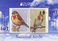 2019 Europa Birds M/S 2v MS1781
