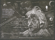 2016 Albert Einstein £2  M/S 