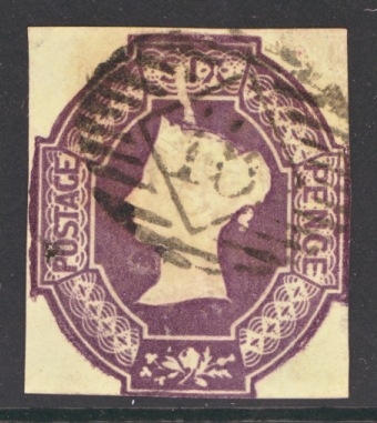 1847 6d Purple SG 60 Fine Used