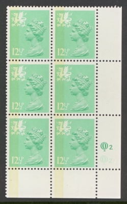 W37 12½p Emerald