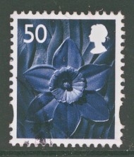 SG W105 50p Daffodil FU