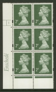 SG Y1668 2p Green 2 Bands Cyl Block