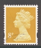 SG Y1674 8p Yellow 2 Bands FU