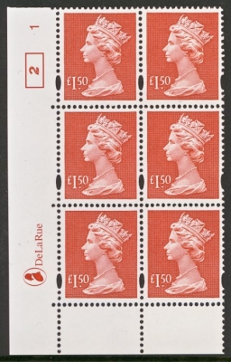 Y1800 £1.50 Red