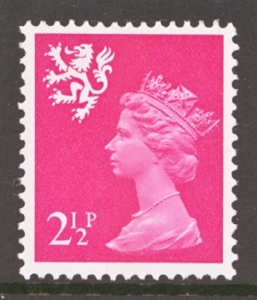 SG  S14 2½p Red