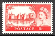 SG 596a 5/- Red